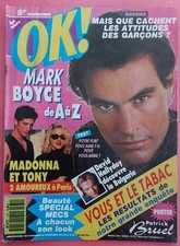 OK! MAGAZINE N°774 -1990 MADONNA, DAVID HALLYDAY, MARC BOYCE ...