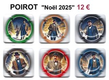 CAPSULES  de  CHAMPAGNE POIROT " Noël 25"