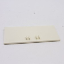 43890 Playmobil Plaque Basse Blanche Remorque des Fauves 4232 7486