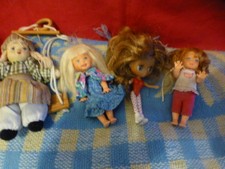  grand lot poupées mini  ,microbes   mattel ,poupée balancelle  