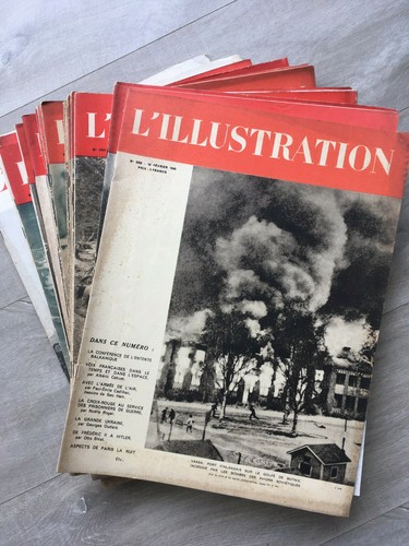 Illustration année 1940 - -,