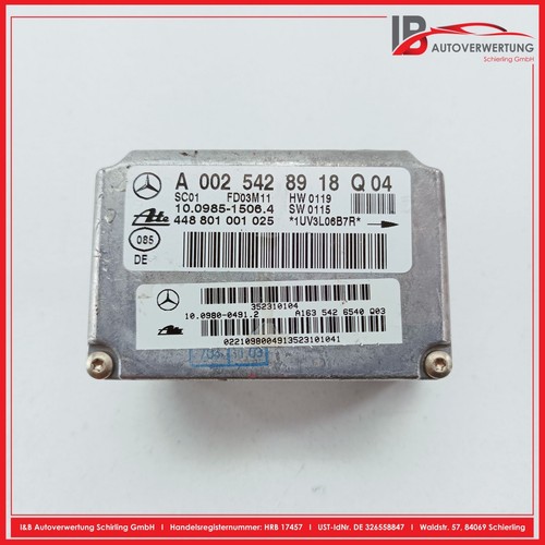 Capteur mercedes benz classe - mercedes,