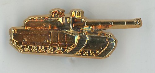 Char leclerc doré - leclerc, insigne