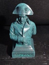 Buste de Napoléon - Neuf et d'environ 8 cm de haut, bronze vert