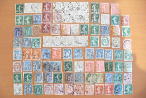 Ancienne série timbres - ancienne,