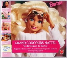 Barbie et ses amis - Mini-Catalogue Mattel 1993 Polly Pocket Concours Les Breloq