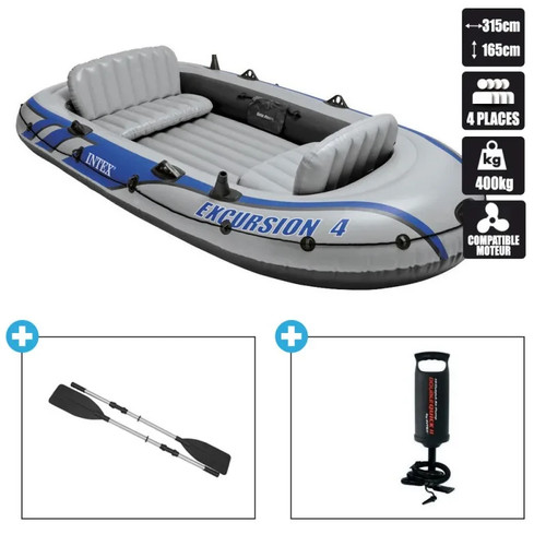 Bateau gonflable intex - intex, 4