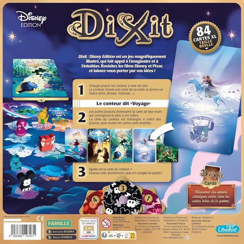 Asmodee dixit edition disney - dixit,