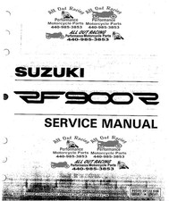 MANUEL ATELIER REVUE RÉPARATION PDF SUZUKI RF 900R 1994 MANUEL RÉPARATION