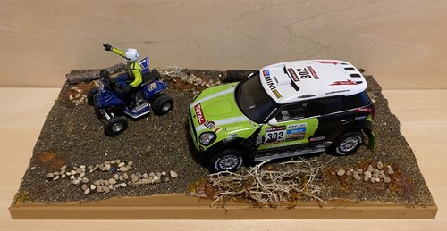 Dakar diorama 1 - :, 1/43
