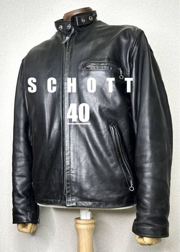 Schott 141 men - 40, black