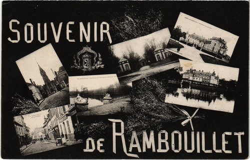 Cpa rambouillet souvenir - cpa,