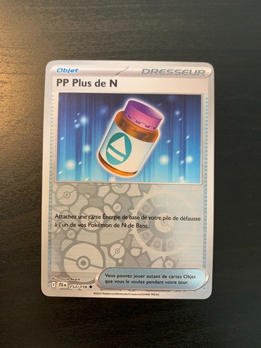 Carte pokémon reverse - pokémon, plus