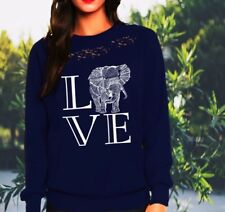 Tribal sweatshirt Elephant &