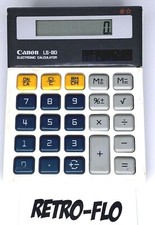 Calcultatrice Canon LS-80 - Vintage - Rare 