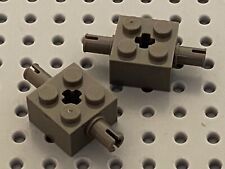 2 X LEGO brick Dark Gray ref