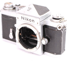 Ancien appareil photo argentique Nikon F 640xxxx Nippon Kogaku Eyelevel prism...
