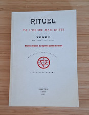 Rituel de l'ordre Martiniste