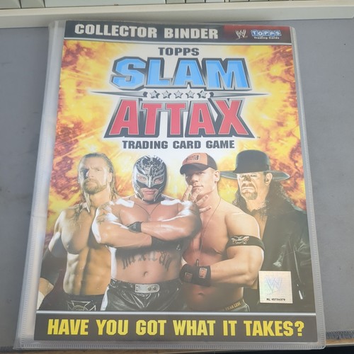 Classeur topps slam - classeur, attax