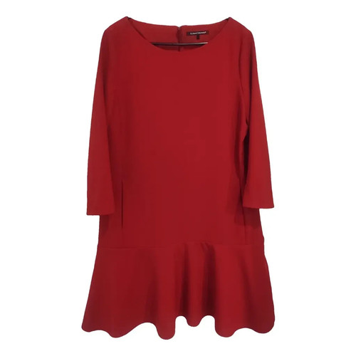 Robe longue rouge luisa - robe, mi-longue