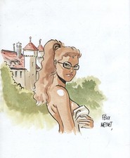 FANFOUE PAS DE RIPAILLE POUR FANFOUE AVEC UNE DEDICACE DE MEYNET ALBUM NEUF