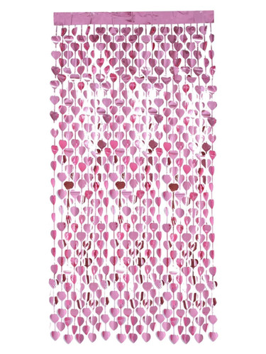 Rideau aluminium rose - rideau,