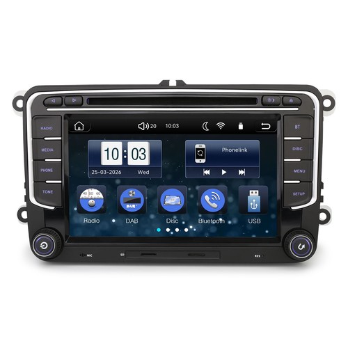 Gps autoradio carplay cd - 7",