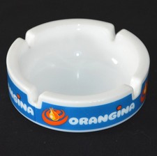Ancien cendrier objet publicitaire ORANGINA bistrot vintage 70