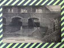 cpa 44 - BOUTGNEUF en RETZ La PÊCHE au CARRELET à l'ECLUSE du COLLET Fishing