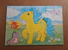 vintage puzzle 35 pièces MB my little pony complet