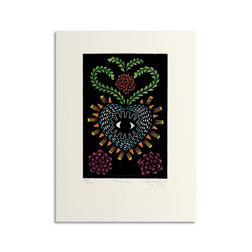 Estampe originale linogravure
