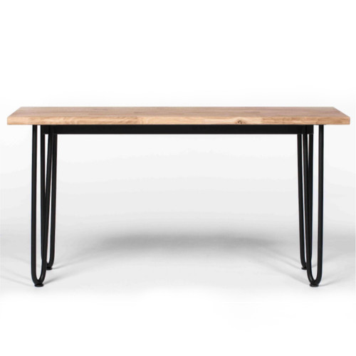 Banc chêne massif avec des - banc,