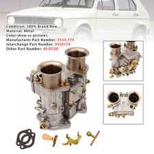 Carburetor 19550.174 Pour 40 DCOE Weber High Performance Twin Choke.