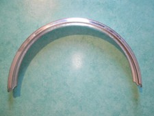 Garde boue arrière alu bandes rouge 550 vélo ancien neuf ancien stock