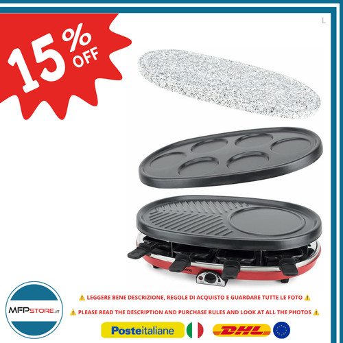 Raclette koenig 4in1 - pour, 8
