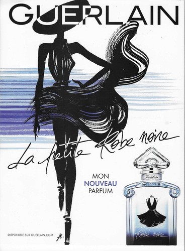 Publicité papier parfum la - publicité,