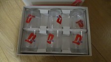 RARE FRANCAISE DES JEUX LOT 6 VERRES TACOTAC TAC O TAC NO LOTO FDJ WHISKY BOITE