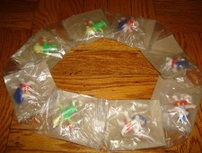 8 NEW PVC 1990s KELLOGG'S Cereal Disney Gummi Bears Sunni Cubbi CUBBY Figure Toy