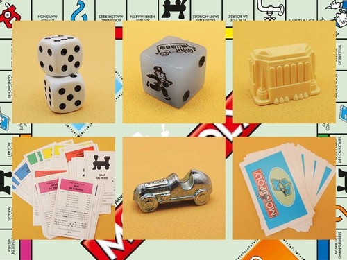 Monopoly pièces - -,