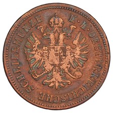 Autriche - 4 kreuzer 1861 A -