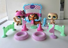 ✨️Littlest Pet Shop Pet Trainin' Park Set #675 Dachshund 674 673 Authentic Lps✨️