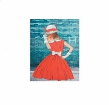 Cadre tableau toile écureuil