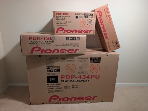 Pioneer pdp 434pu - pioneer, plasma