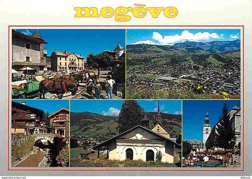 Carte postale mégève - -, 74