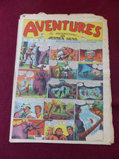 JOURNAL BD :  AVENTURES n° 52 du 26 décembre  1949 / le fantome du bengale etc