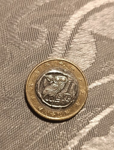 Pièce euros rare hibou - de, 1