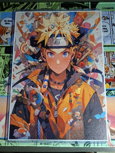 Manga art painting - painting, boruto