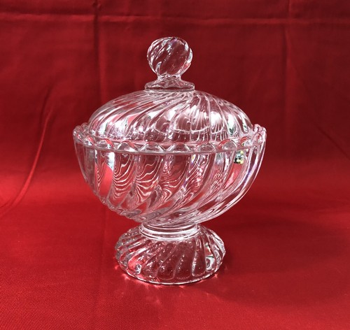 Drageoir bonbonnière cristal - drageoir,
