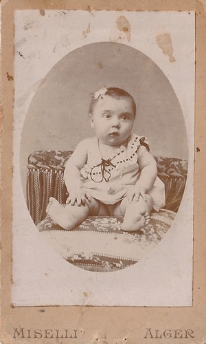 Photo format cdv bébé - cdv, d'un