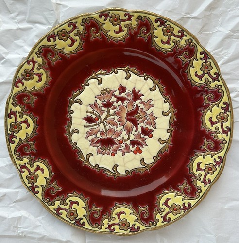 Plat assiette émaux de - Émaux,